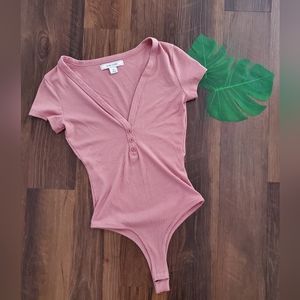 Adam Levine Blush Pink Bodysuit XS